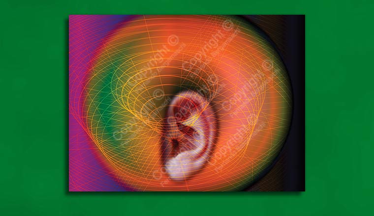 illustration about sound